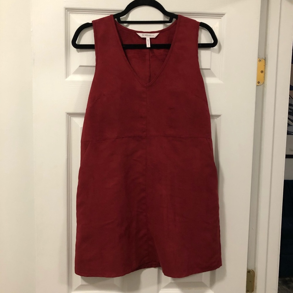 BCBG Red Velvet tunic dress